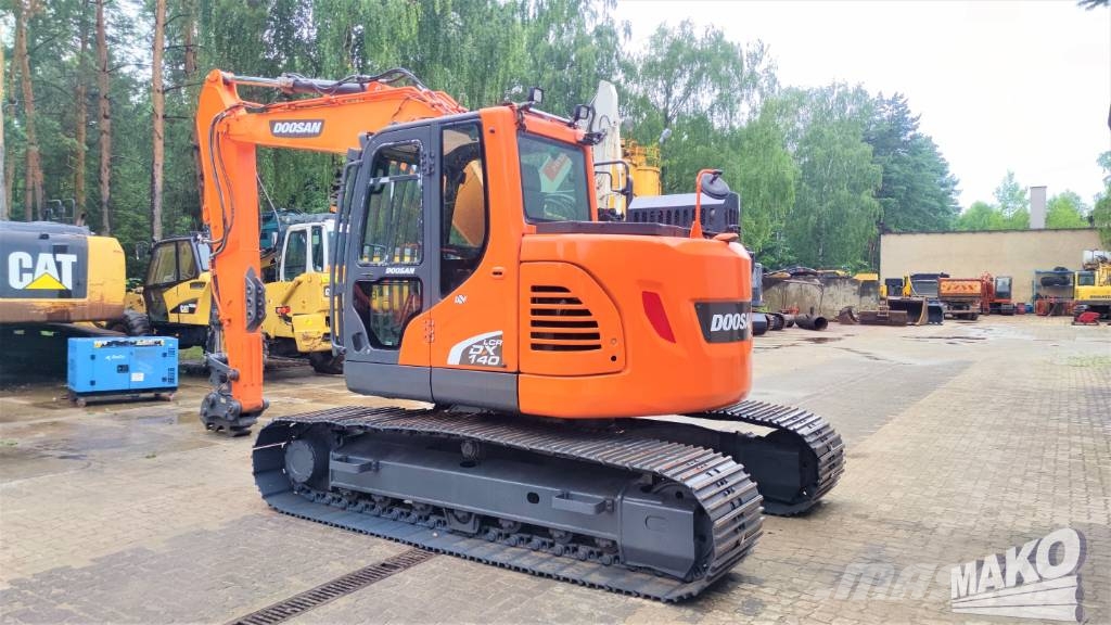Doosan DX 140 LCR-5 Rupsgraafmachines