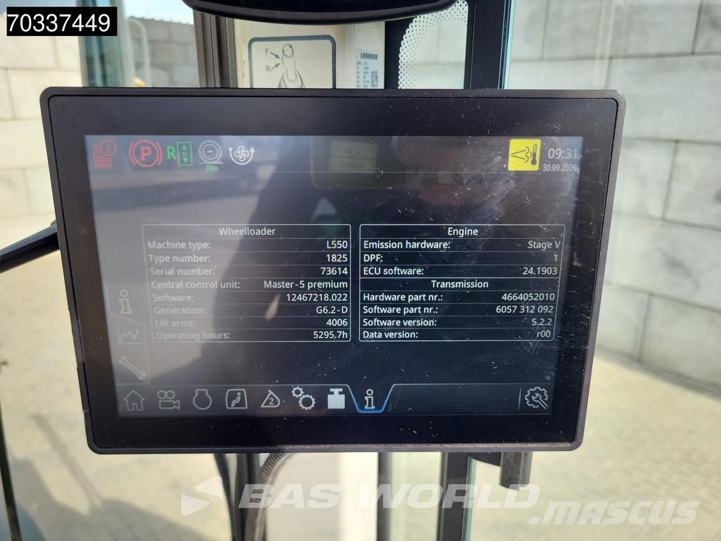 Liebherr L550 لوادر بعجل