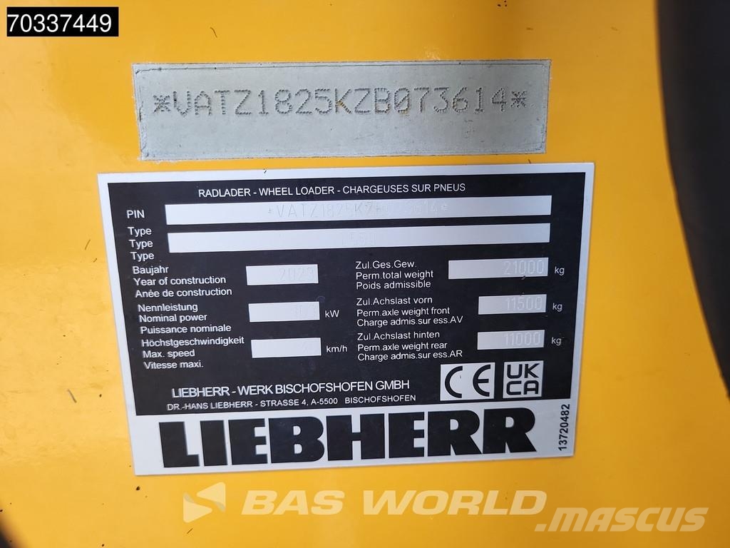 Liebherr L550 لوادر بعجل