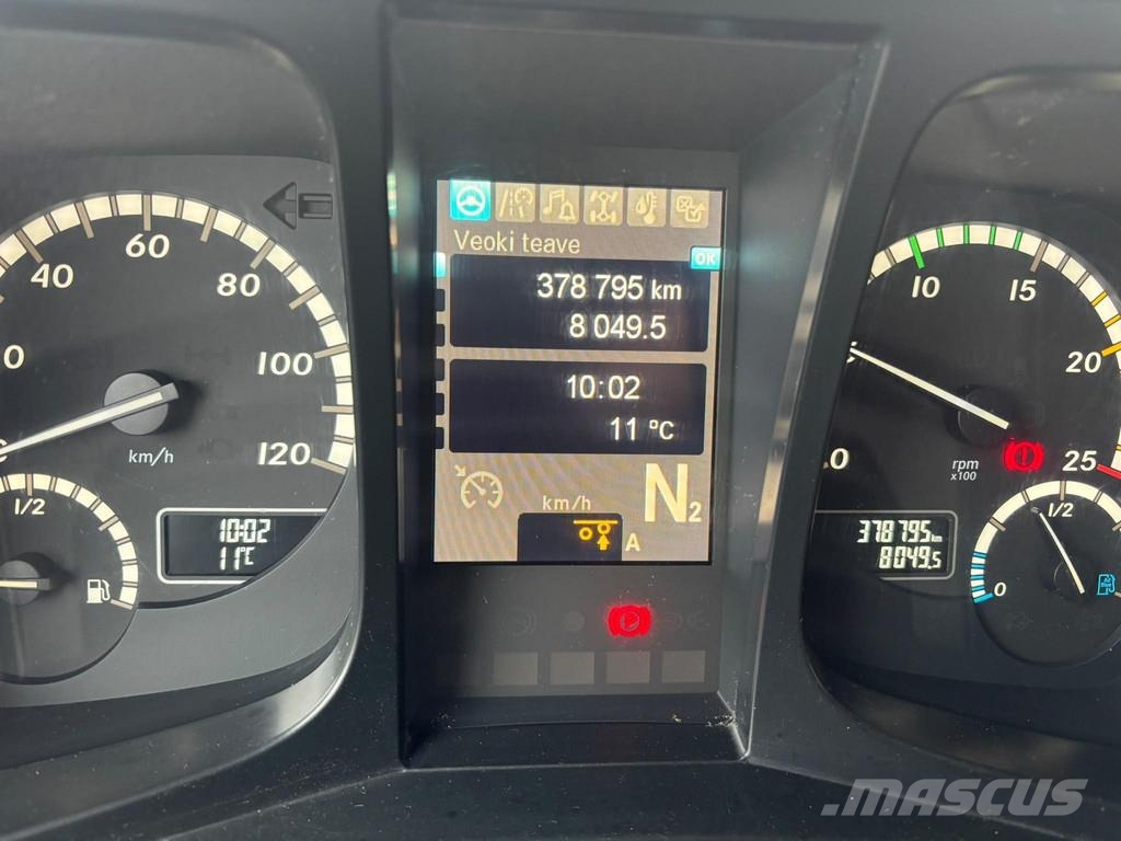 Mercedes-Benz AROCS 3253 8x2*6 EURO6 + RETARDER Šasija ar kabīni