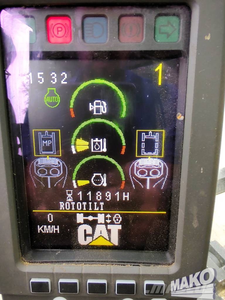 CAT M 313 D Wielgraafmachines