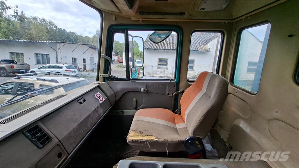 Iveco MAGIRUS 170-23 4X4 + HR PALFINGER PK 8000 A شاحنات قلابة