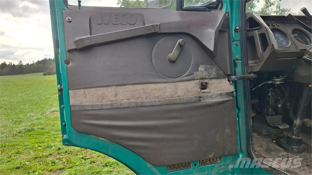 Iveco MAGIRUS 170-23 4X4 + HR PALFINGER PK 8000 A شاحنات قلابة