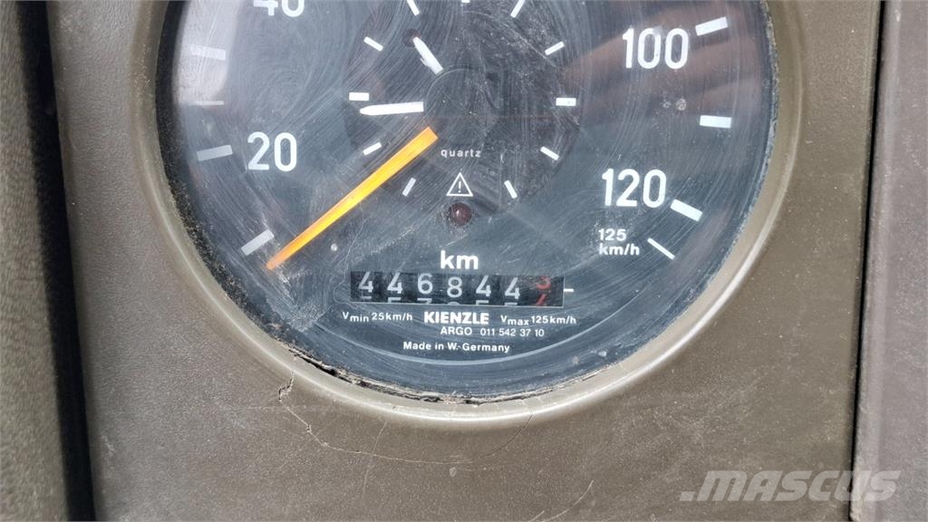 Iveco MAGIRUS 170-23 4X4 + HR PALFINGER PK 8000 A شاحنات قلابة