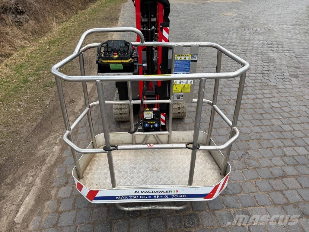 Almacrawler JIBBI 1250 EVO Plataformas con brazo de elevación telescópico