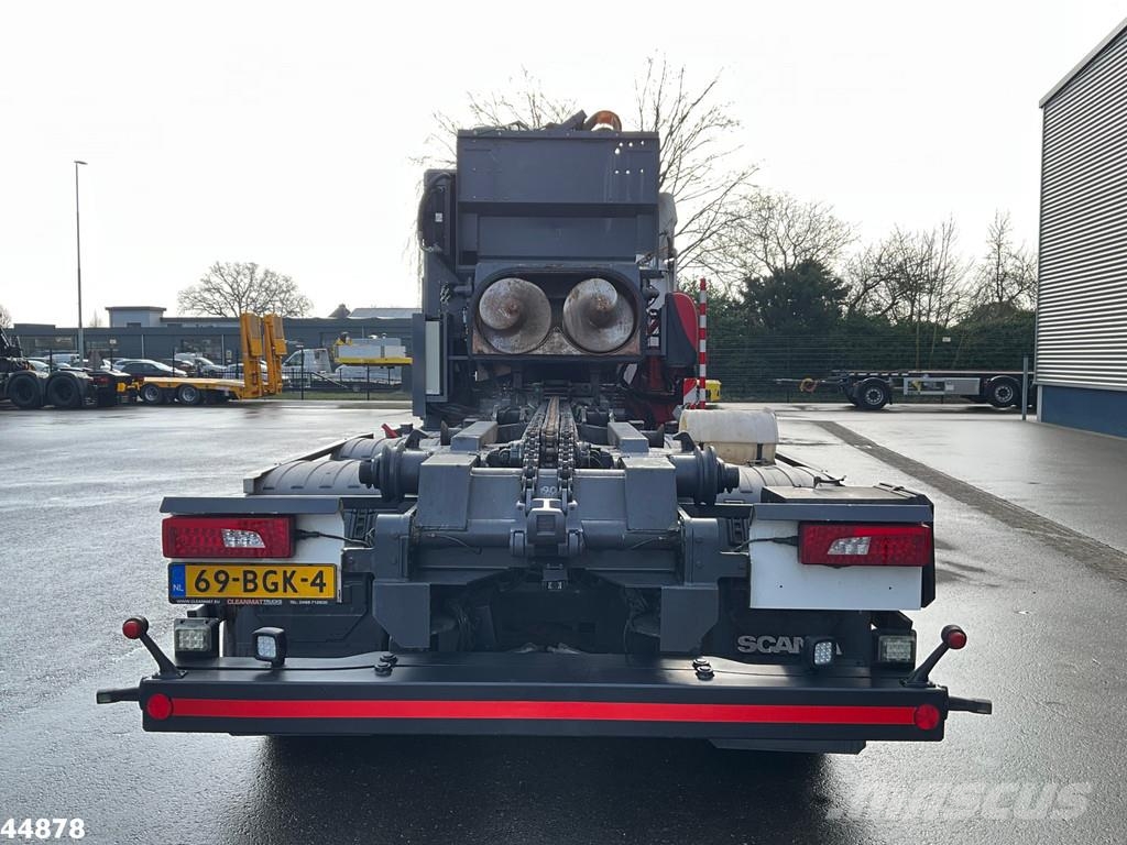 Scania P 280 6x2 Euro 6 VDL Translift zijlader Just 159.3 Camiões de lixo