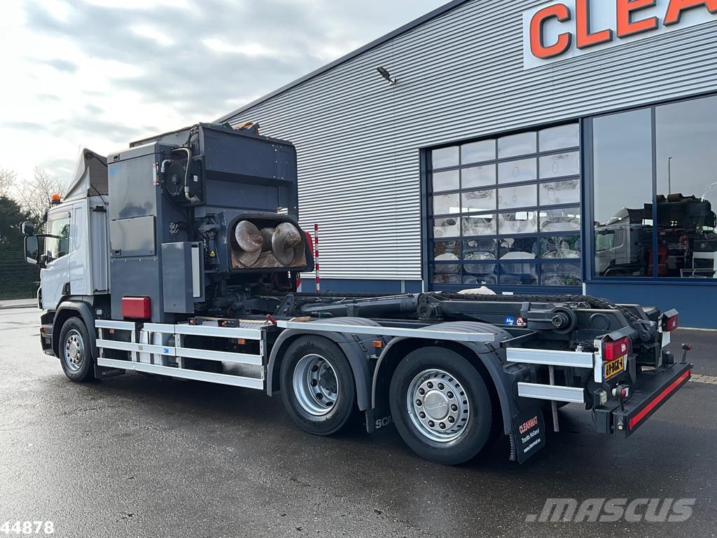 Scania P 280 6x2 Euro 6 VDL Translift zijlader Just 159.3 Camiões de lixo