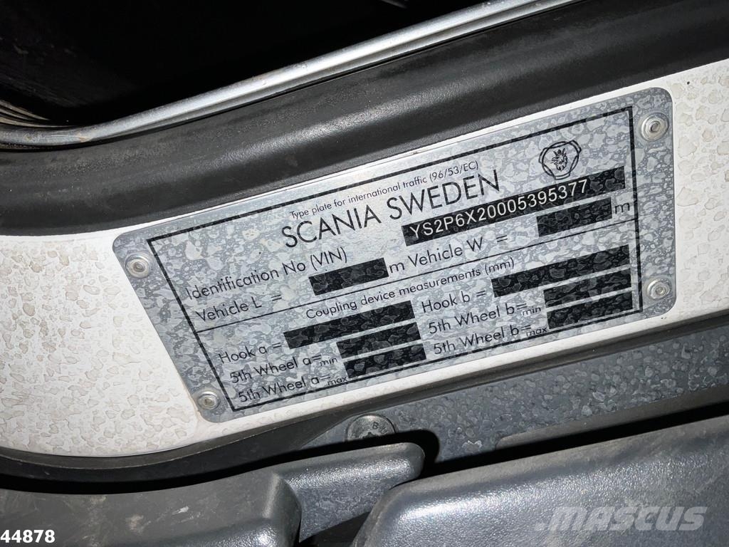Scania P 280 6x2 Euro 6 VDL Translift zijlader Just 159.3 Camiões de lixo