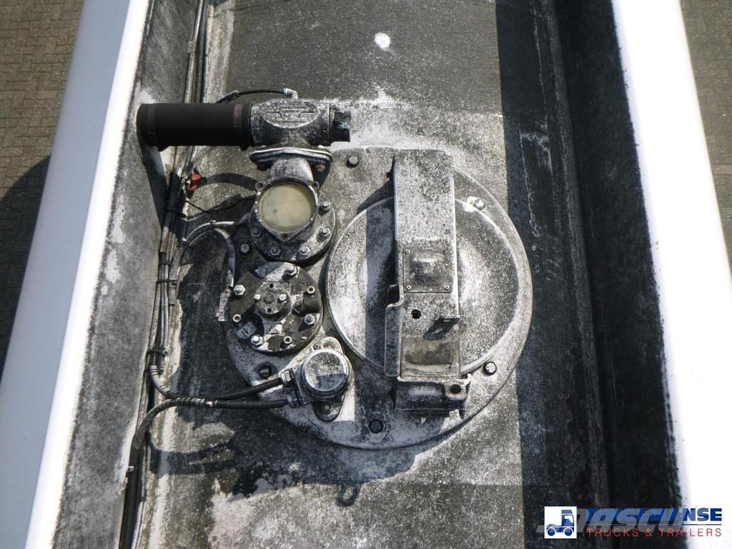LAG Fuel tank alu 50.5 m3 / 5 comp + pump/counter Tankopleggers