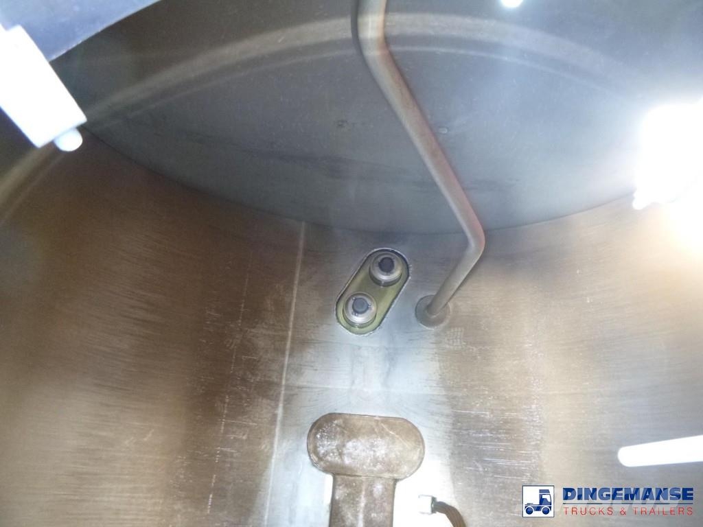 LAG Fuel tank alu 50.5 m3 / 5 comp + pump/counter Tankopleggers