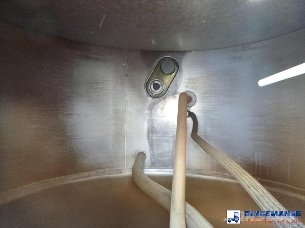 LAG Fuel tank alu 50.5 m3 / 5 comp + pump/counter Tankopleggers