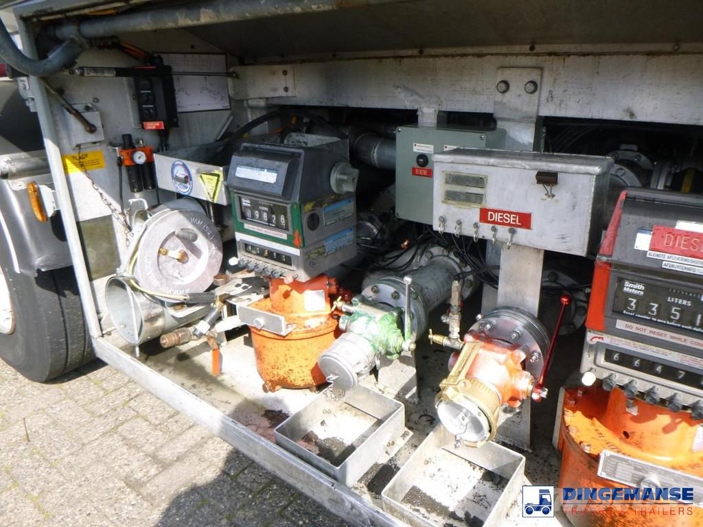 LAG Fuel tank alu 50.5 m3 / 5 comp + pump/counter Tankopleggers
