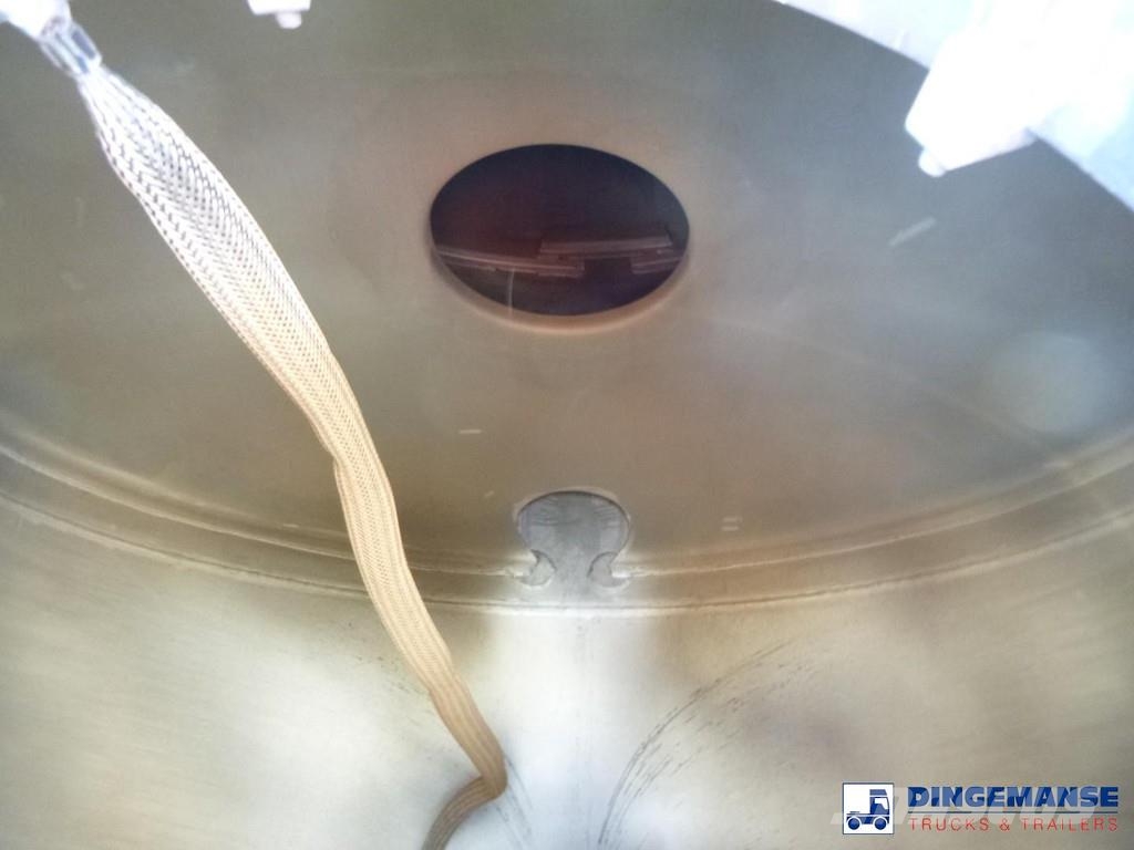 LAG Fuel tank alu 50.5 m3 / 5 comp + pump/counter Tankopleggers
