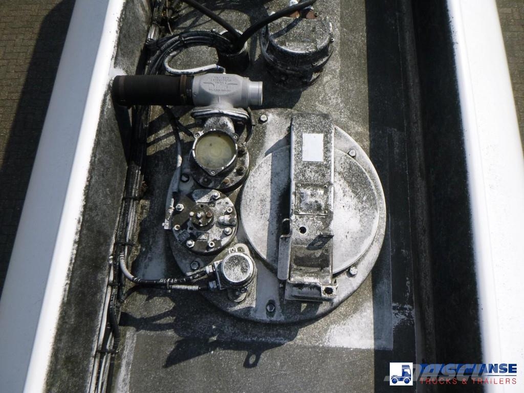 LAG Fuel tank alu 50.5 m3 / 5 comp + pump/counter Tankopleggers