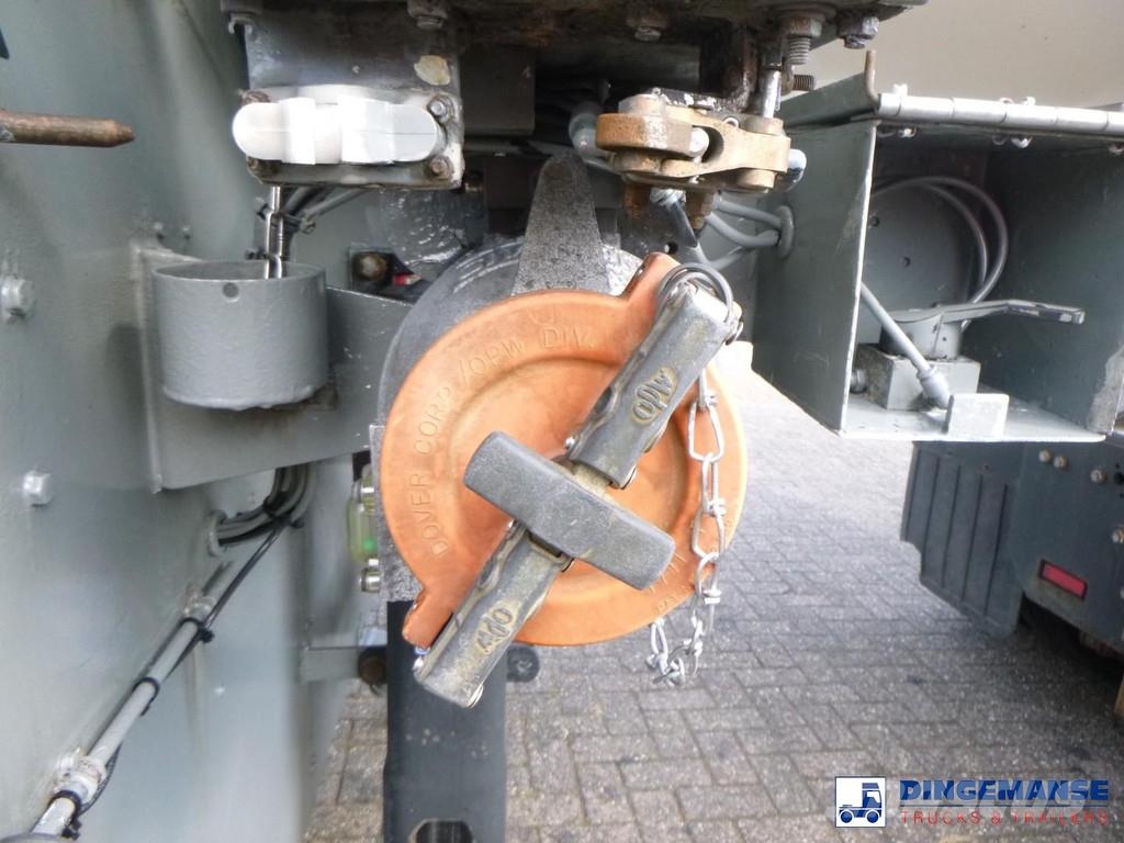 LAG Fuel tank alu 50.5 m3 / 5 comp + pump/counter Tankopleggers