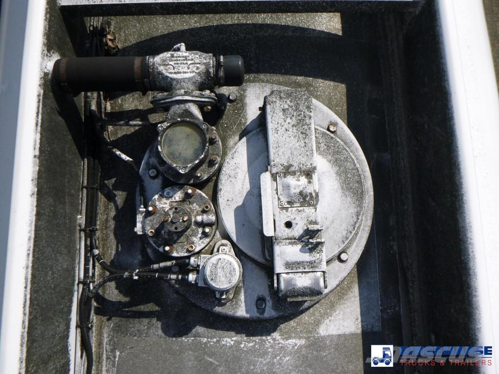 LAG Fuel tank alu 50.5 m3 / 5 comp + pump/counter Tankopleggers