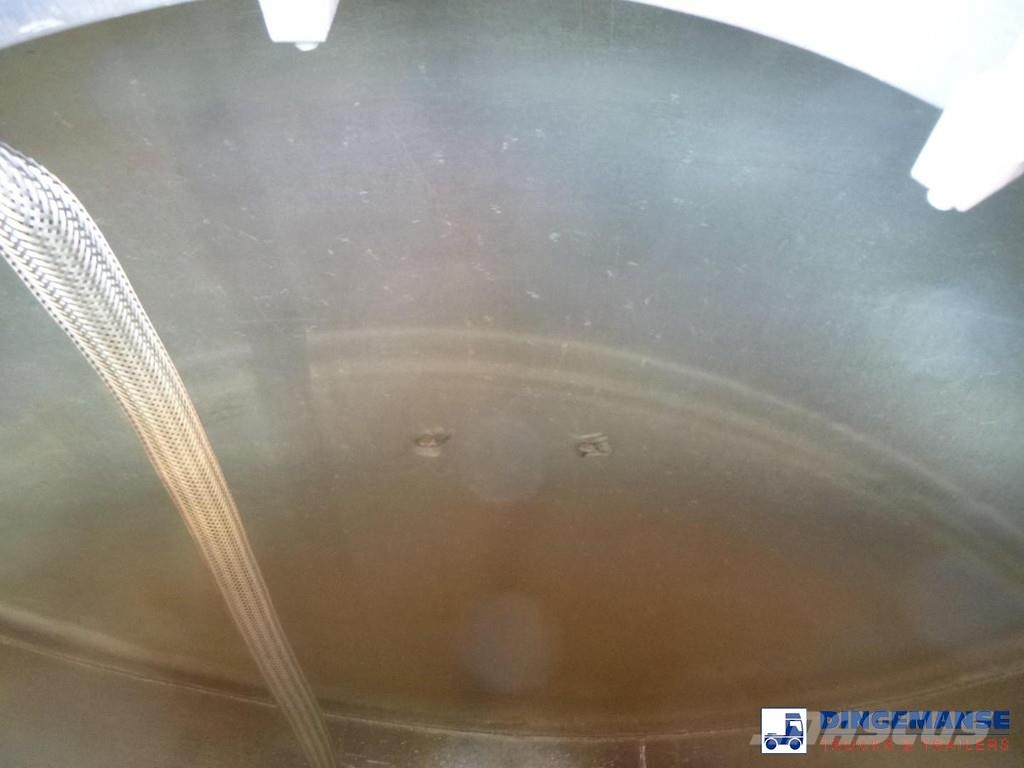 LAG Fuel tank alu 50.5 m3 / 5 comp + pump/counter Tankopleggers