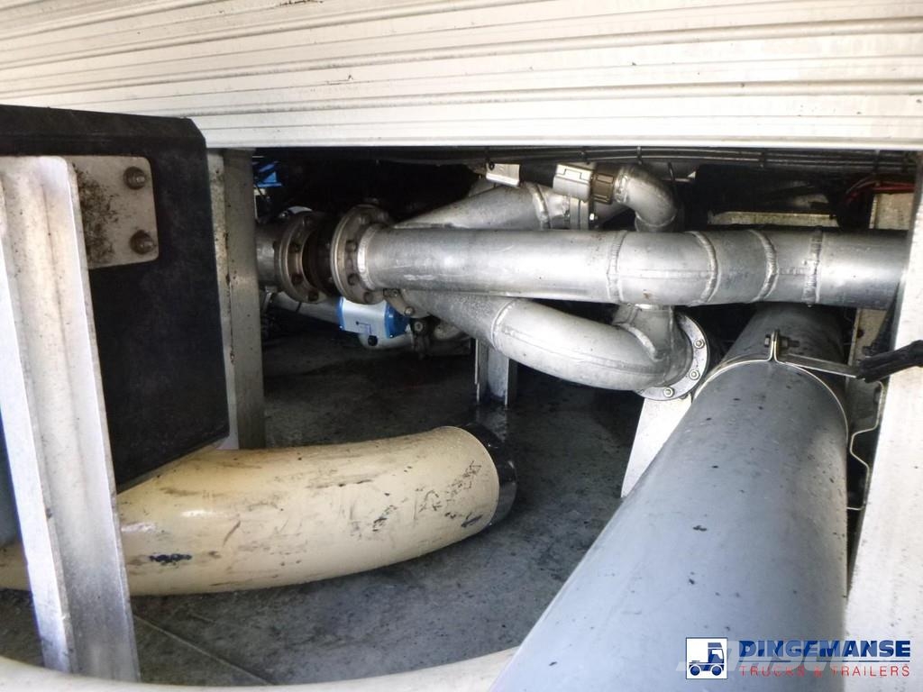 LAG Fuel tank alu 50.5 m3 / 5 comp + pump/counter Tankopleggers