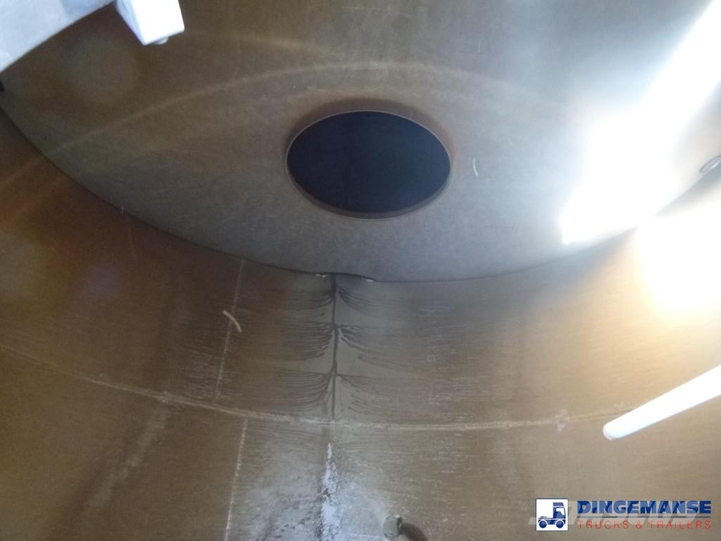 LAG Fuel tank alu 50.5 m3 / 5 comp + pump/counter Tankopleggers