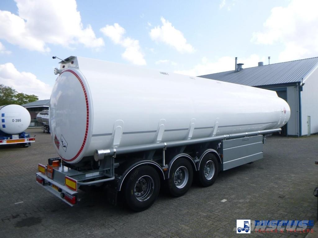 LAG Fuel tank alu 50.5 m3 / 5 comp + pump/counter Tankopleggers