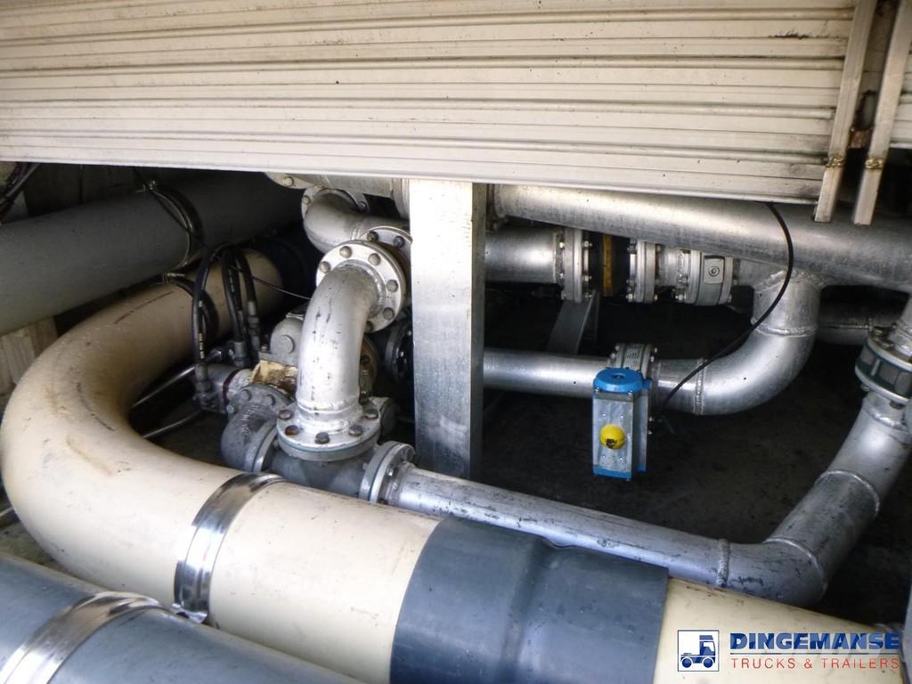 LAG Fuel tank alu 50.5 m3 / 5 comp + pump/counter Tankopleggers