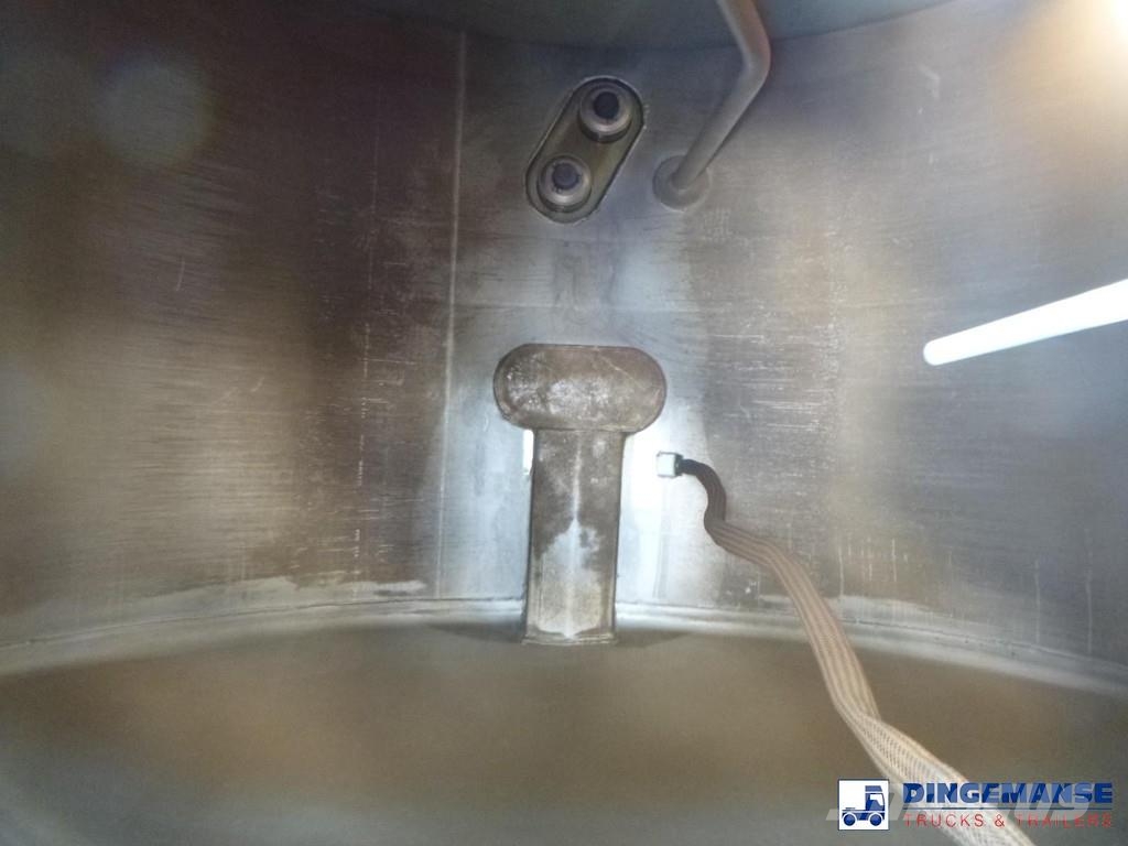 LAG Fuel tank alu 50.5 m3 / 5 comp + pump/counter Tankopleggers
