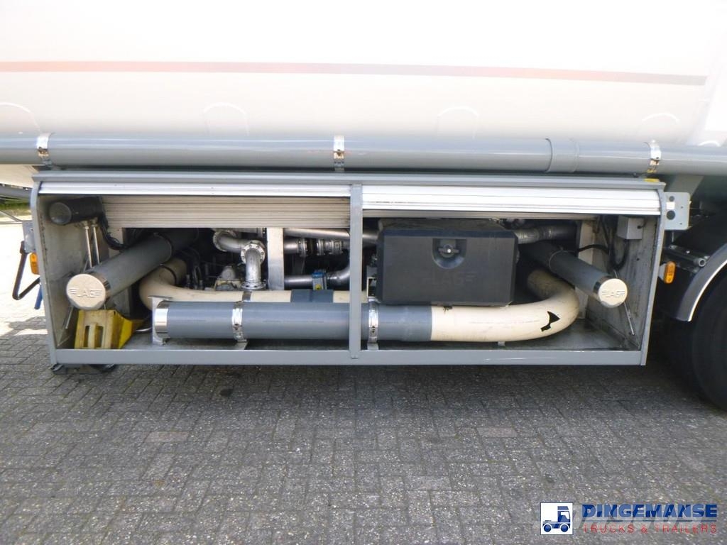 LAG Fuel tank alu 50.5 m3 / 5 comp + pump/counter Tankopleggers