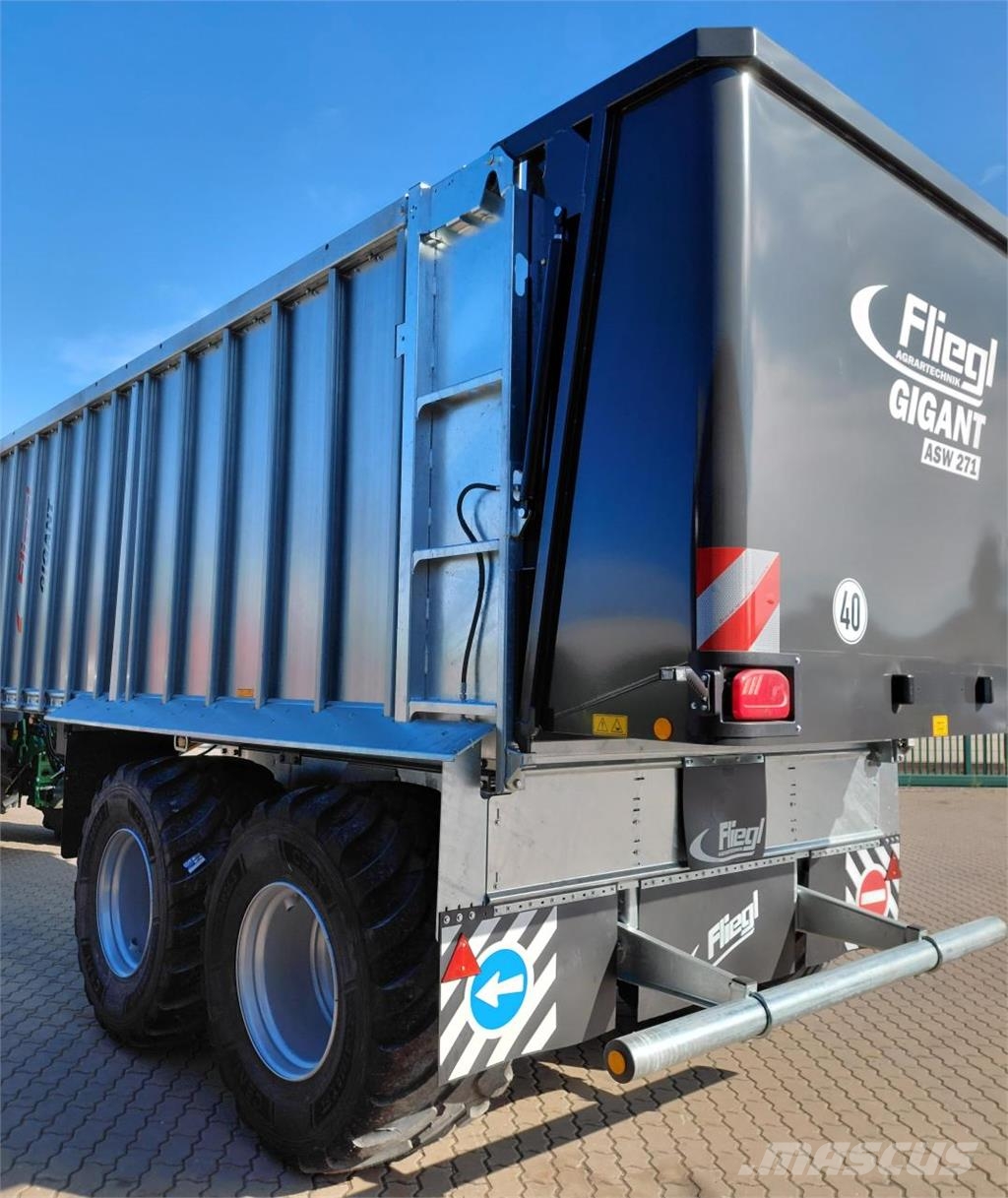 Fliegl ASW 271 Compact FOX Druge prikolice