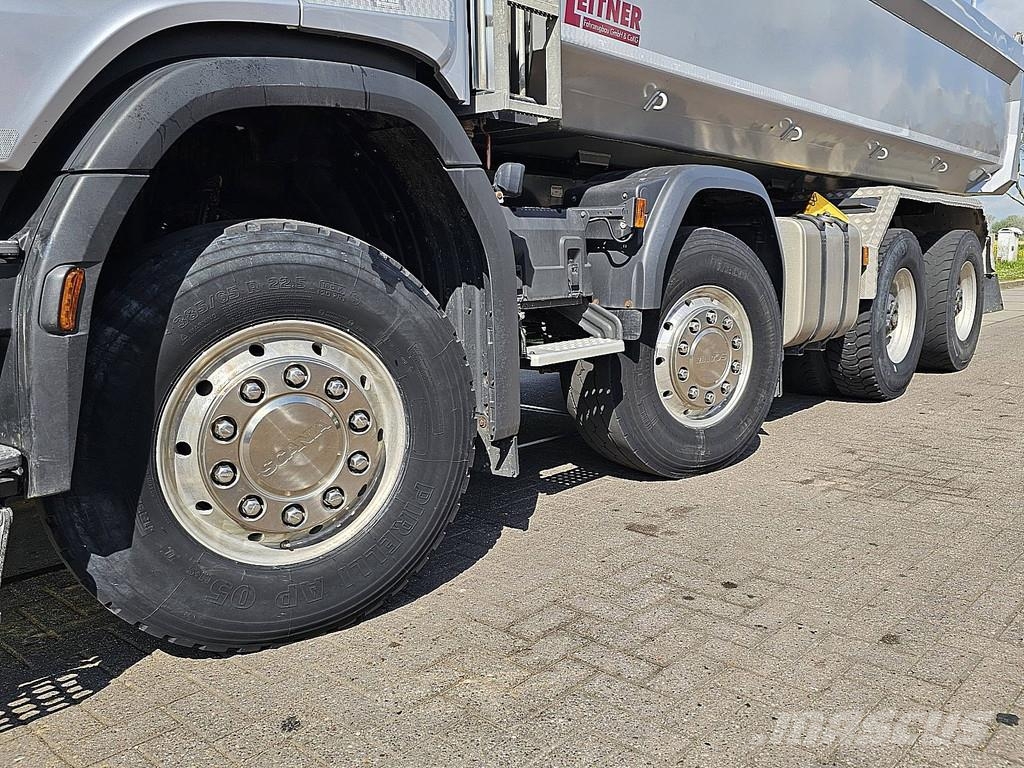 Scania R500 XT 8X4 FULL STEEL 덤프 트럭