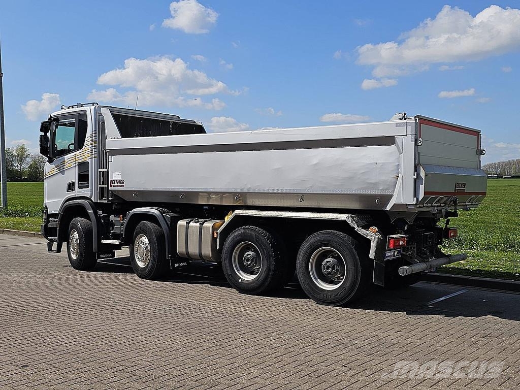 Scania R500 XT 8X4 FULL STEEL 덤프 트럭