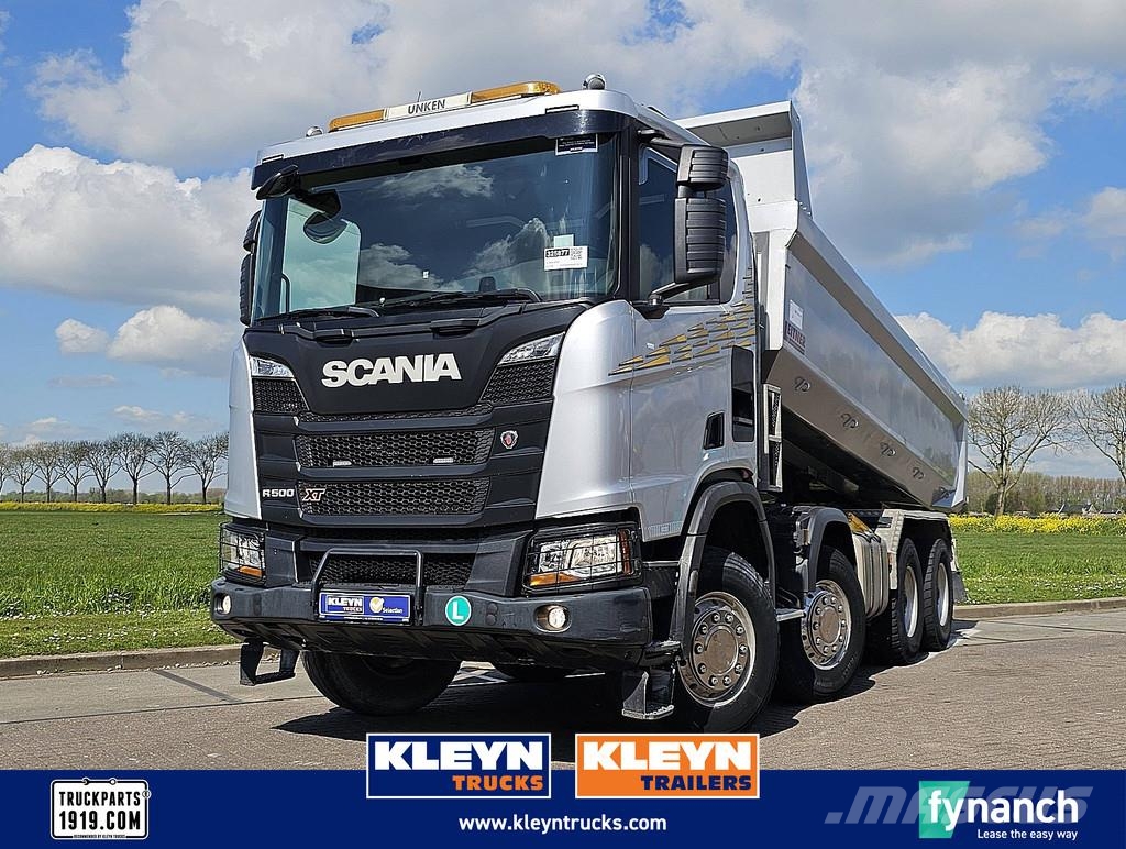 Scania R500 XT 8X4 FULL STEEL 덤프 트럭