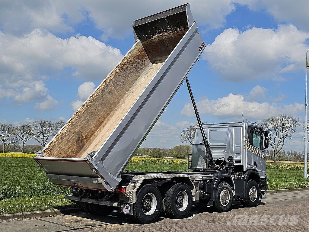 Scania R500 XT 8X4 FULL STEEL 덤프 트럭