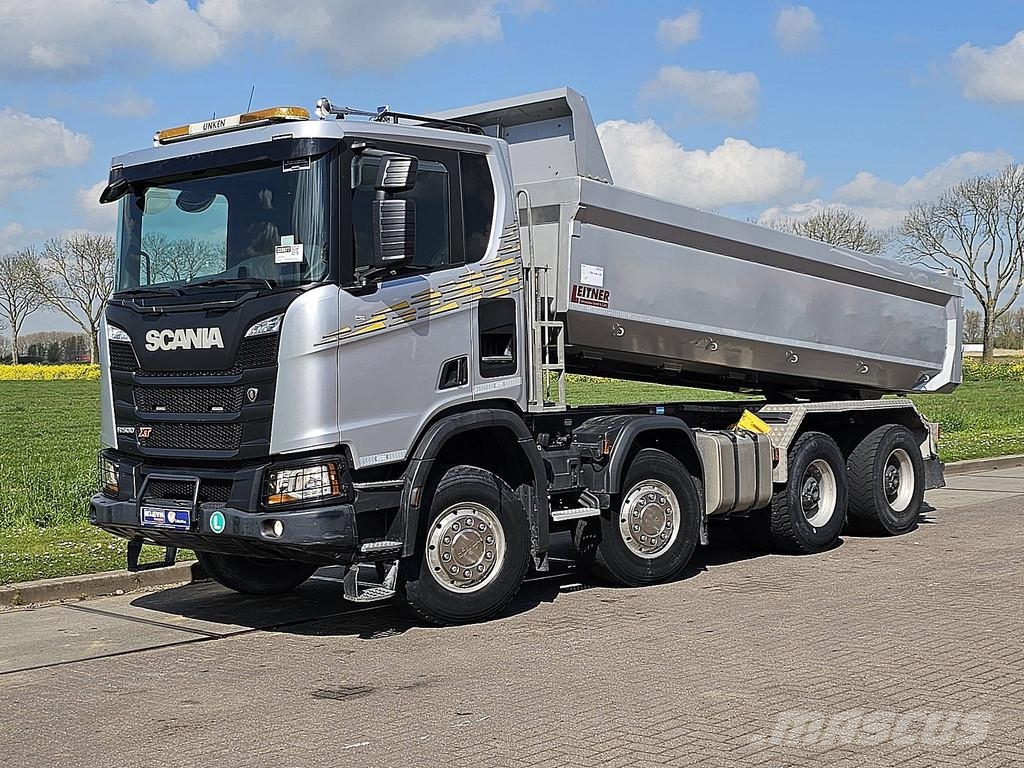 Scania R500 XT 8X4 FULL STEEL 덤프 트럭