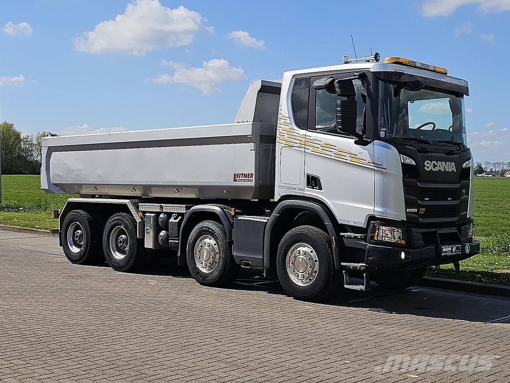 Scania R500 XT 8X4 FULL STEEL 덤프 트럭