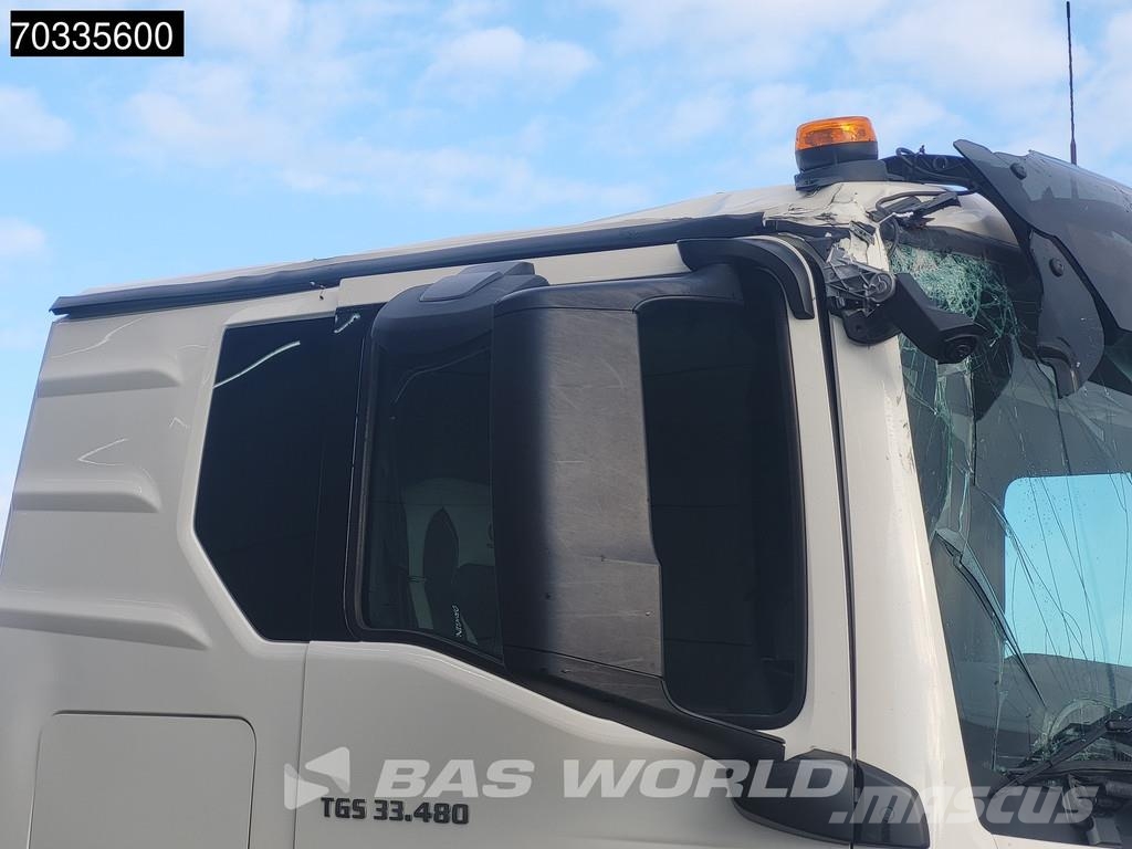 MAN TGS 33.480 6X4 Cabin Damage! TN Retarder Hydraulic Vlačilci