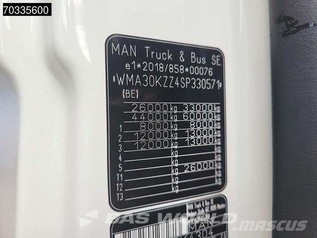 MAN TGS 33.480 6X4 Cabin Damage! TN Retarder Hydraulic Vlačilci