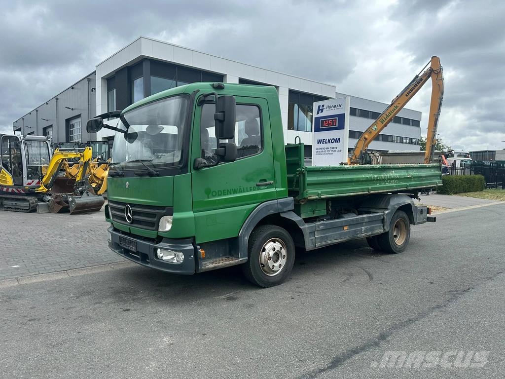 Mercedes-Benz Atego 818 3x meiller kipper Bañera