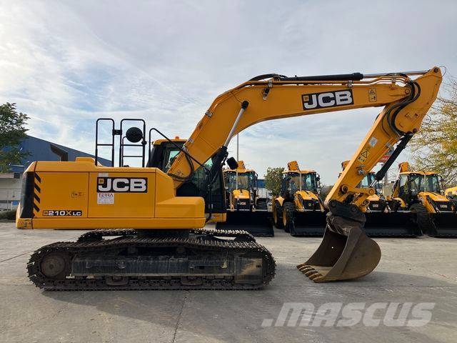 JCB 210 X Lánctalpas kotrók