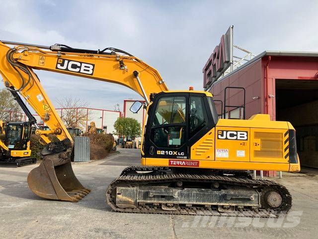 JCB 210 X Lánctalpas kotrók
