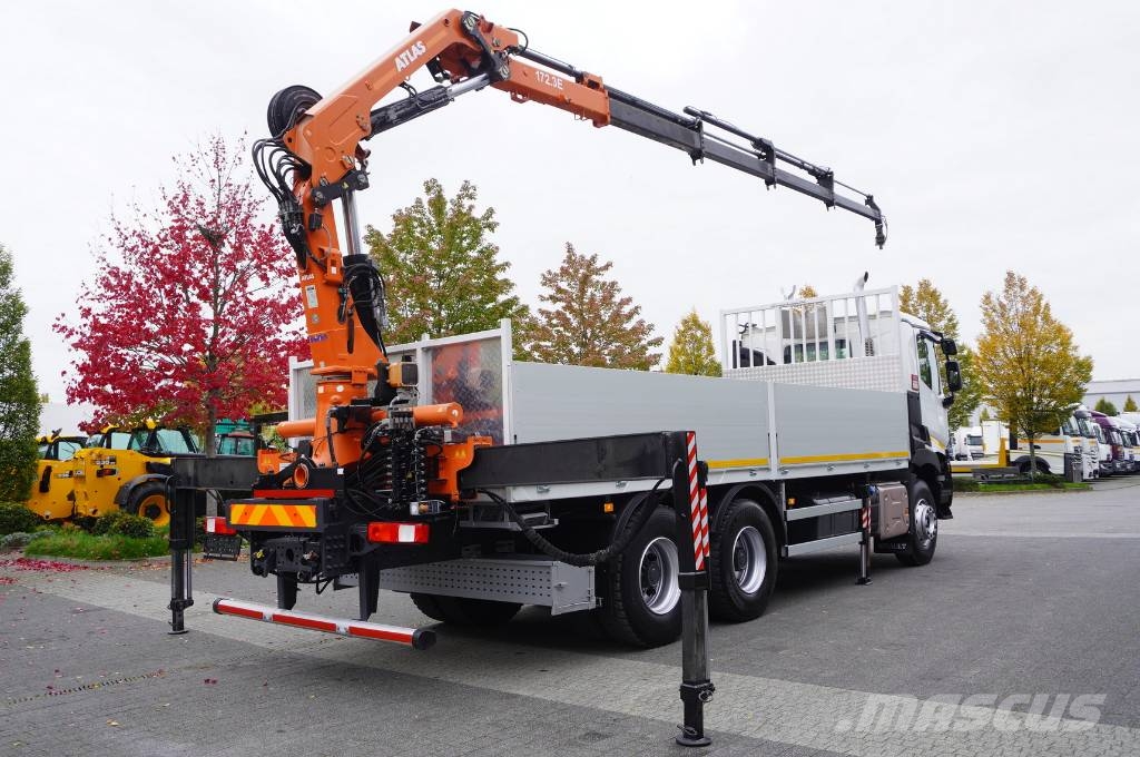 Renault C380 Comfort 6x4 / Atlas 172.3E crane / Range 12.3 Автомобильные краны