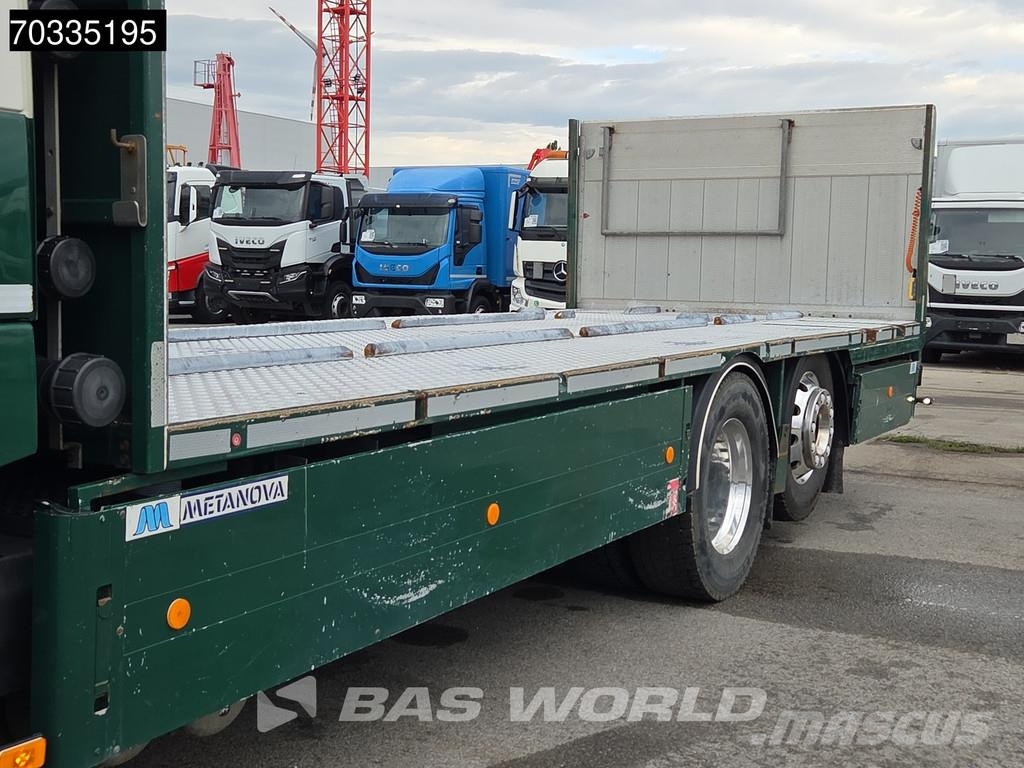 Volvo FM 460 6X2 700cm platform Lift+steering axle Retar Flatbed/Dropside trucks