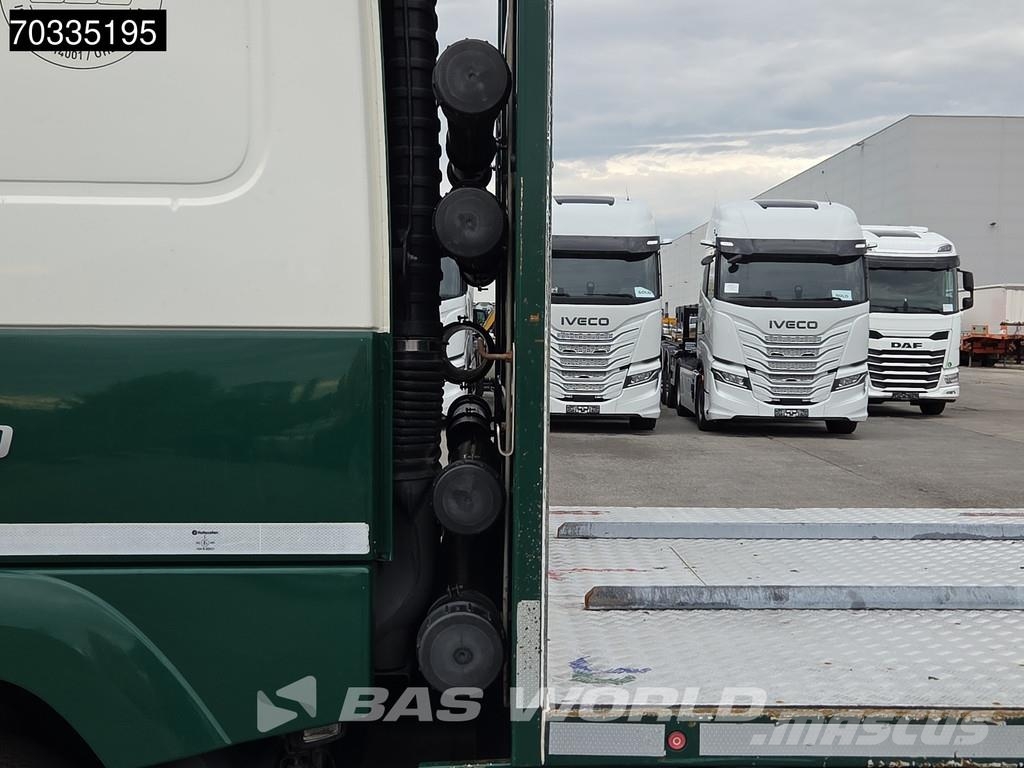Volvo FM 460 6X2 700cm platform Lift+steering axle Retar شاحنات مسطحة/مفصلية الجوانب