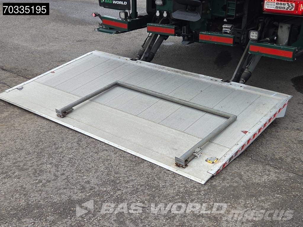 Volvo FM 460 6X2 700cm platform Lift+steering axle Retar Flatbed/Dropside trucks