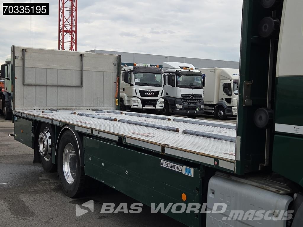 Volvo FM 460 6X2 700cm platform Lift+steering axle Retar Flatbed/Dropside trucks