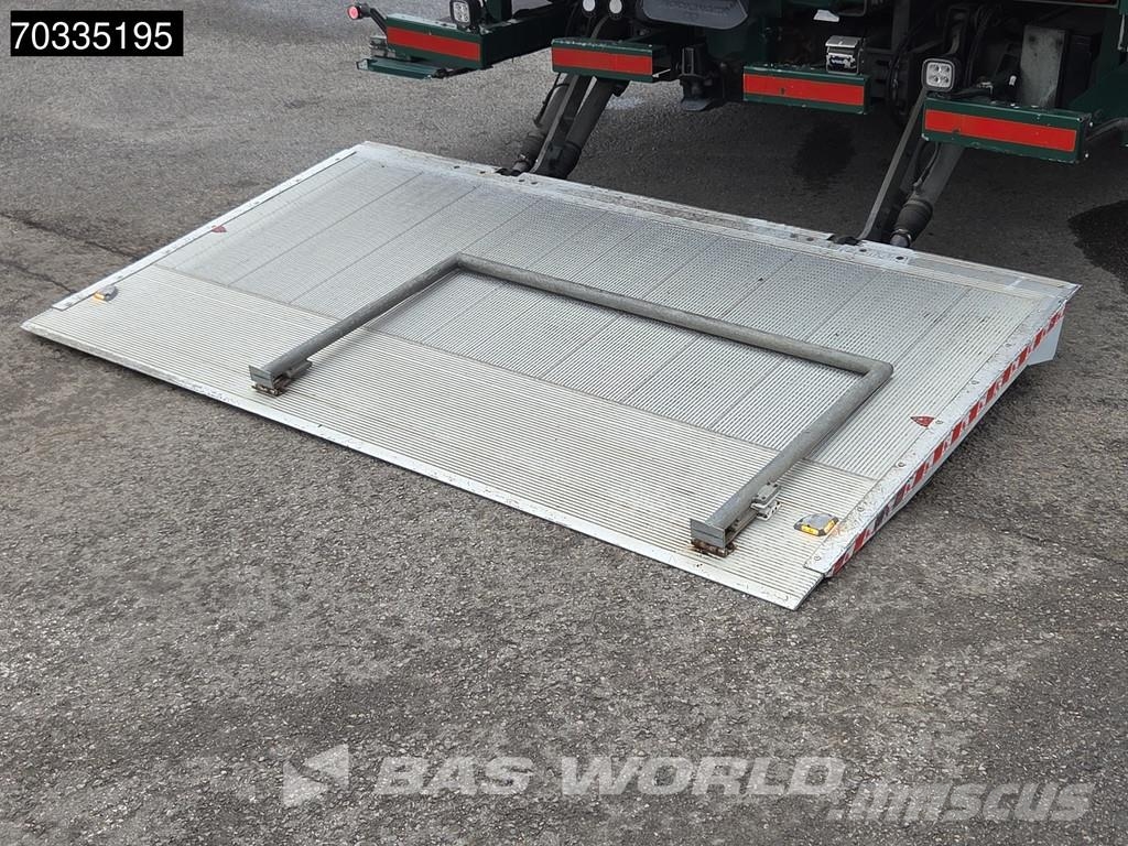 Volvo FM 460 6X2 700cm platform Lift+steering axle Retar شاحنات مسطحة/مفصلية الجوانب