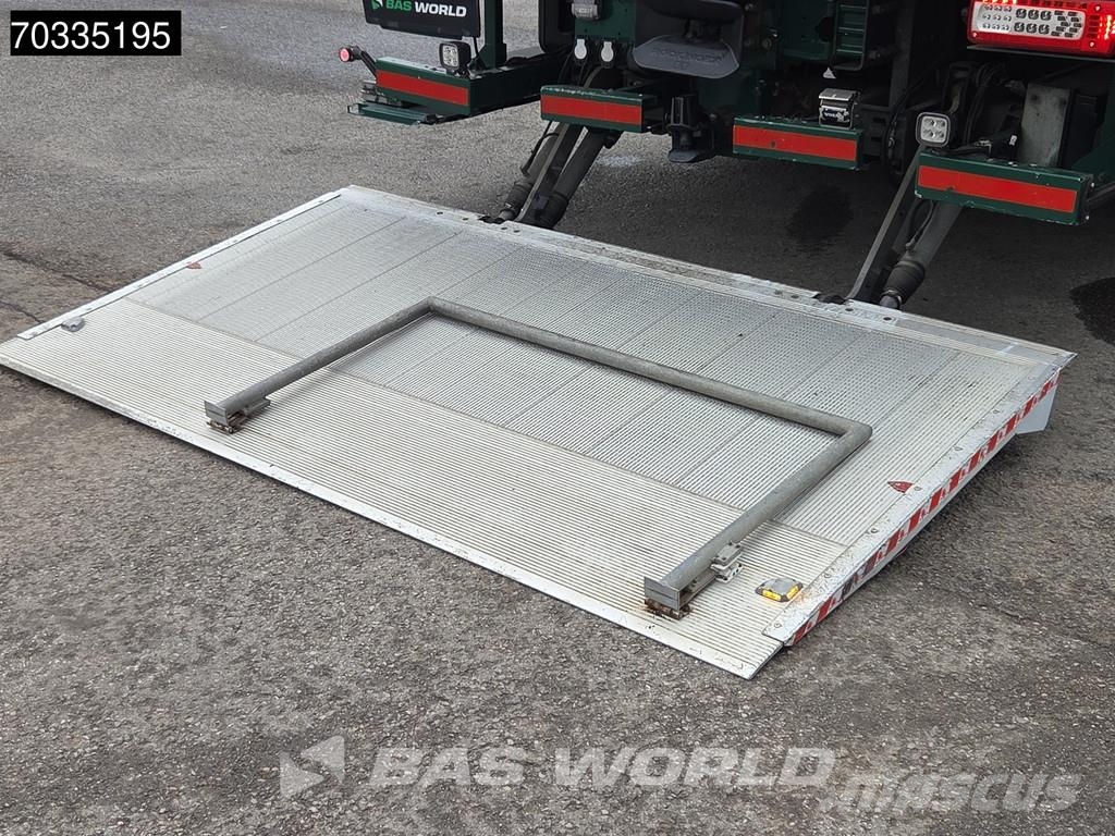 Volvo FM 460 6X2 700cm platform Lift+steering axle Retar شاحنات مسطحة/مفصلية الجوانب
