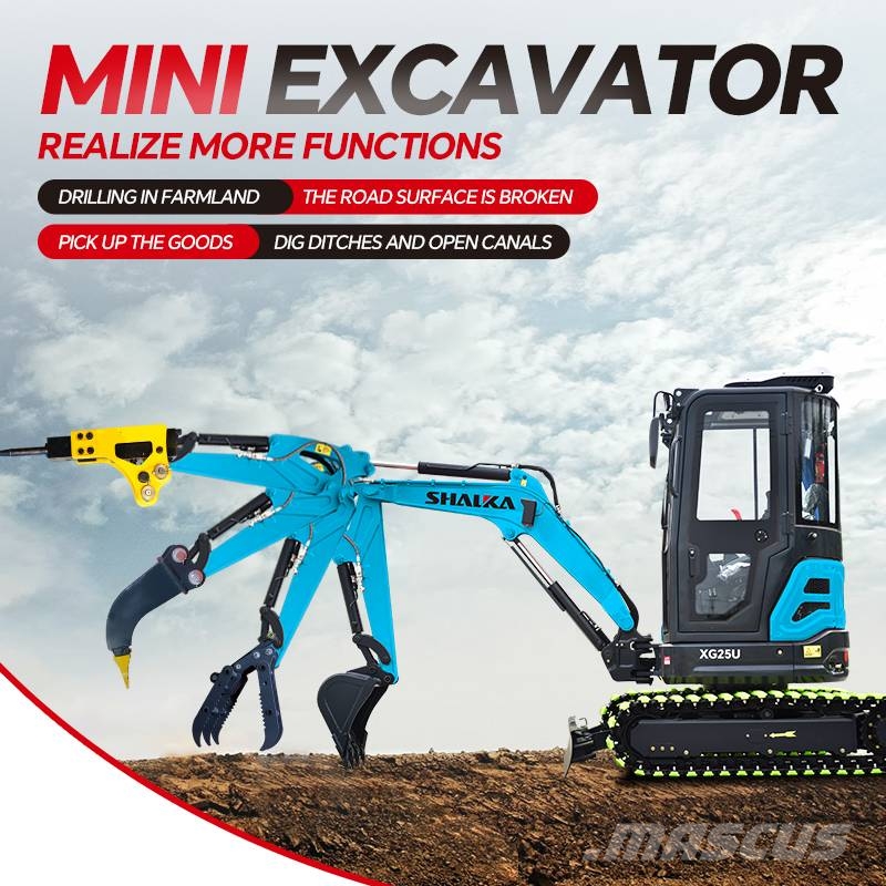 Shanding XG25U Mini excavators < 7t (Mini diggers)