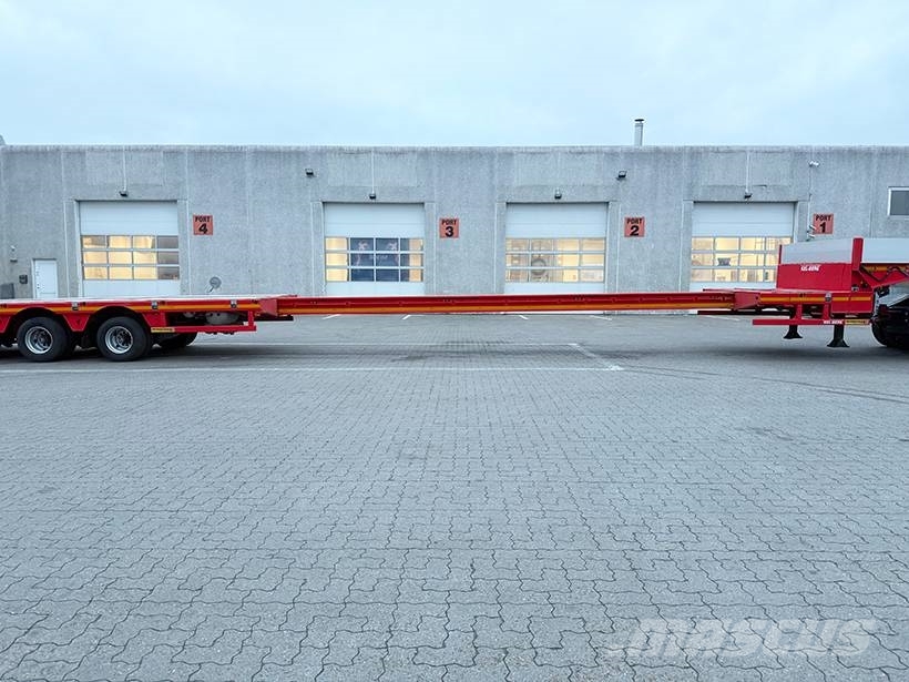 Faymonville Extendable / Ausziehbarer auflieger Poluprikolice sa otvorenim sandukom