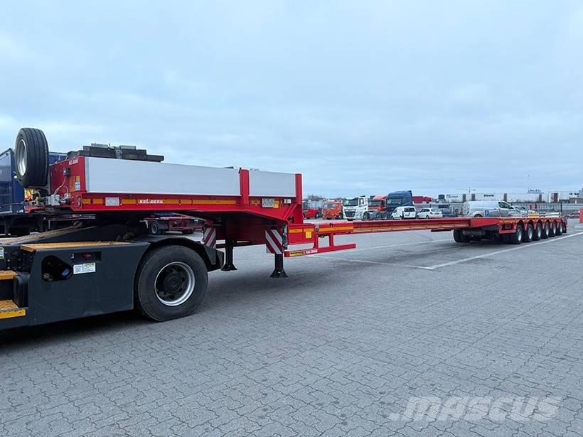 Faymonville Extendable / Ausziehbarer auflieger Poluprikolice sa otvorenim sandukom