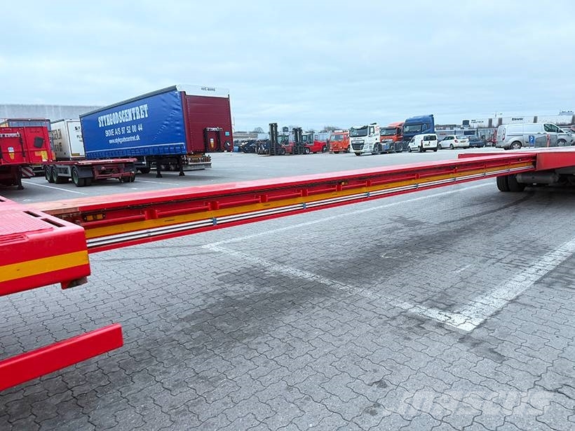 Faymonville Extendable / Ausziehbarer auflieger Poluprikolice sa otvorenim sandukom